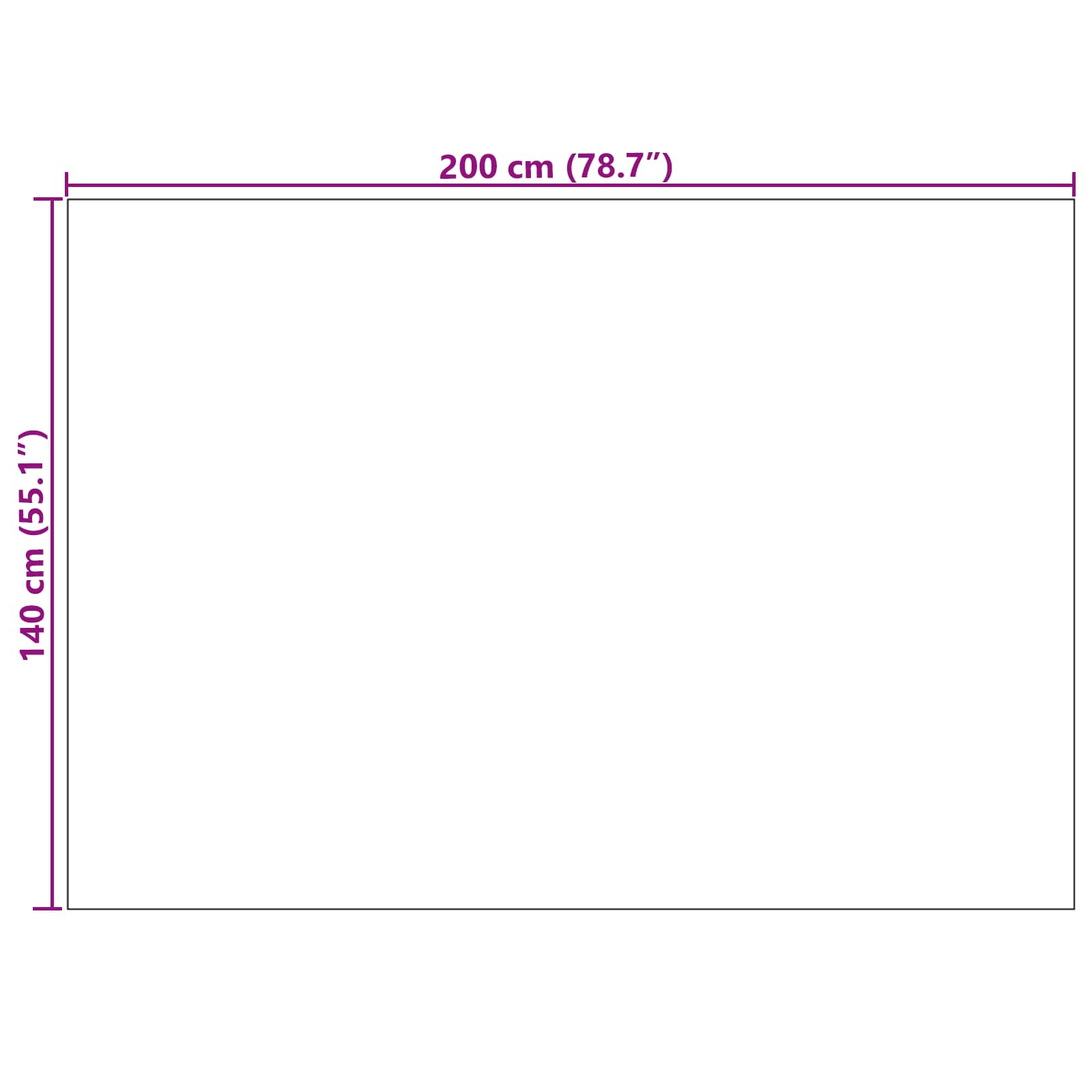 Tappeti per area LUGO Crema e Grigio 140 x 200 cm Poliestere