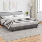 Tappeti per area LUGO Crema e Grigio 280 x 200 cm Poliestere
