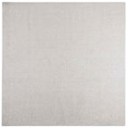 Tappeti per area LUGO Crema e Grigio 120 x 120 cm Poliestere