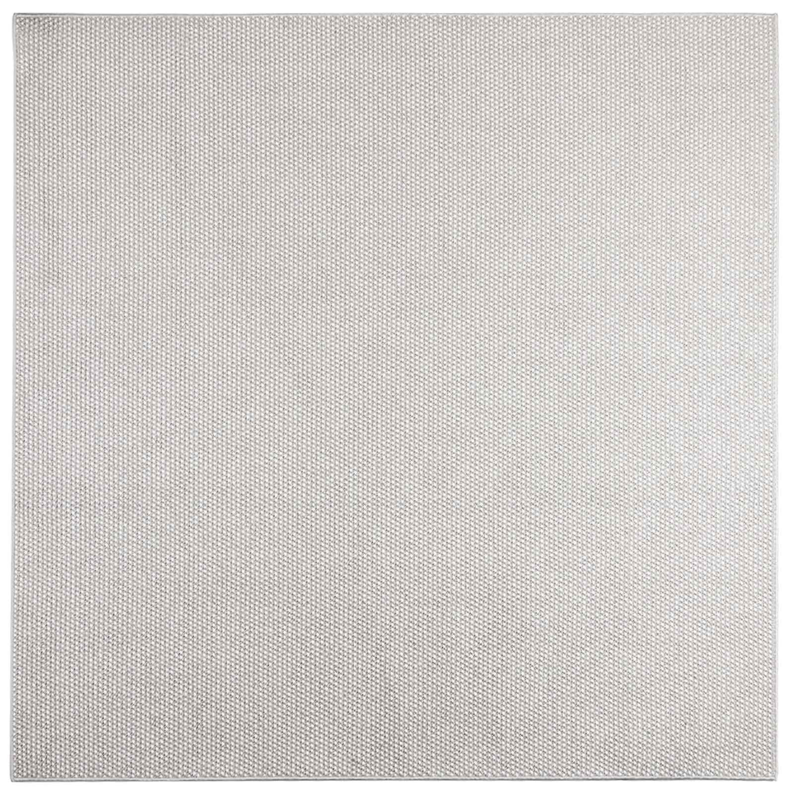 Tappeti per area LUGO Crema e Grigio 240 x 240 cm Poliestere