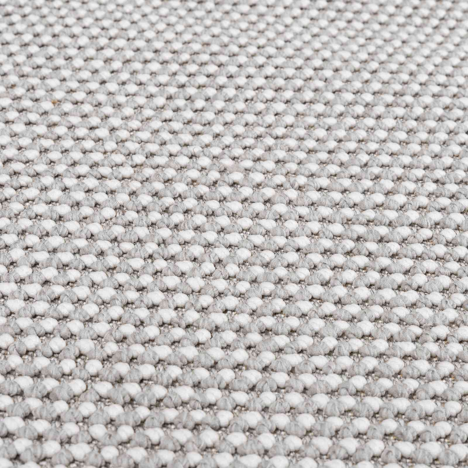 Tappeti per area Rotondo LUGO Crema e Grigio Ø 120 CM