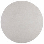 Tappeti per area Rotondo LUGO Crema e Grigio Ø 120 CM