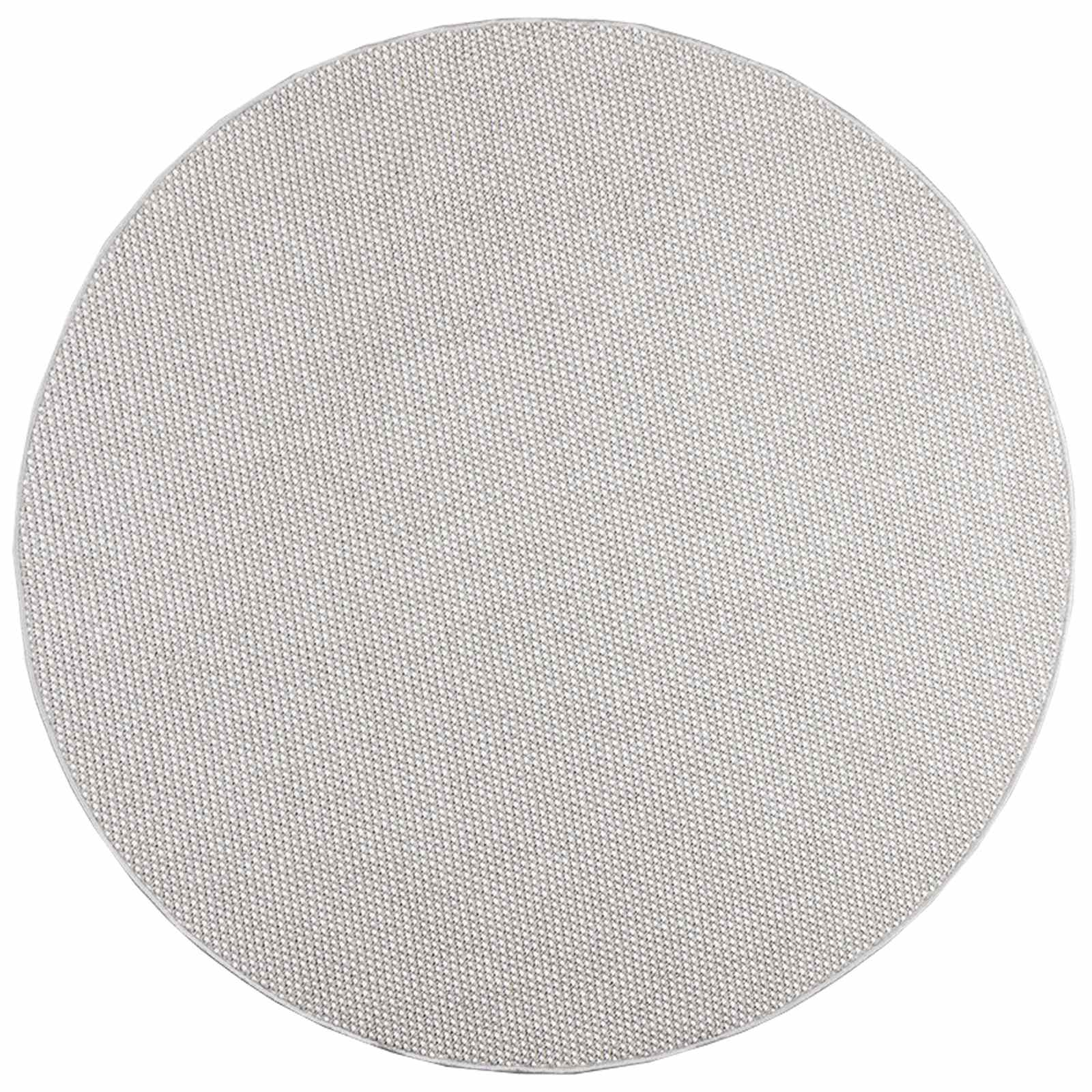 Tappeti per area Rotondo LUGO Crema e Grigio Ø 120 CM