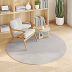 Tappeti per area Rotondo LUGO Crema e Grigio Ø 160 CM