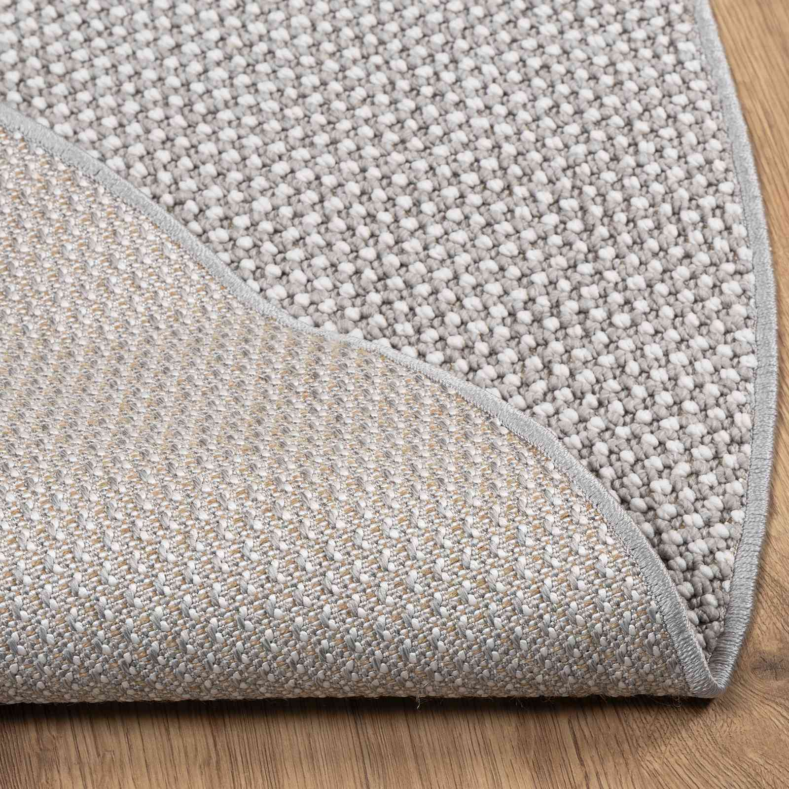 Tappeti per area Rotondo LUGO Crema e Grigio Ø 200 CM