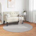 Tappeti per area Rotondo LUGO Crema e Grigio Ø 200 CM