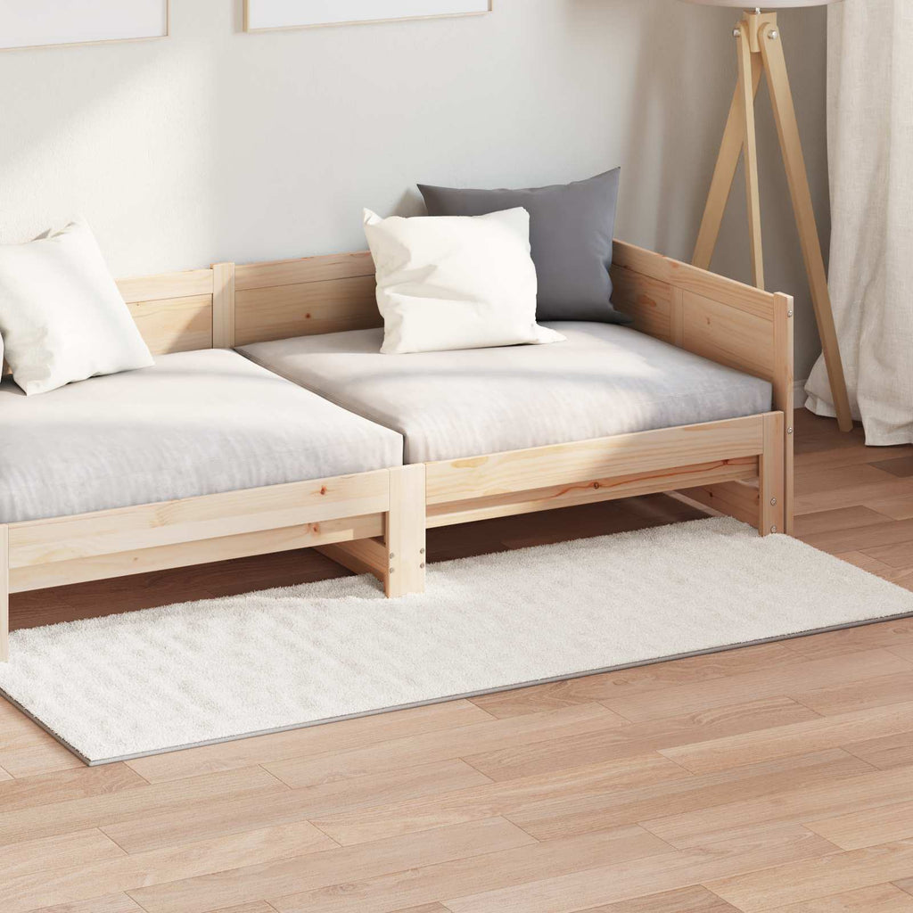 Tappeti per area SIROLO Crema 150 x 80 cm Poliestere
