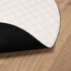 Tappeti per area Rotondo SIROLO Crema Ø 120 CM Poliestere
