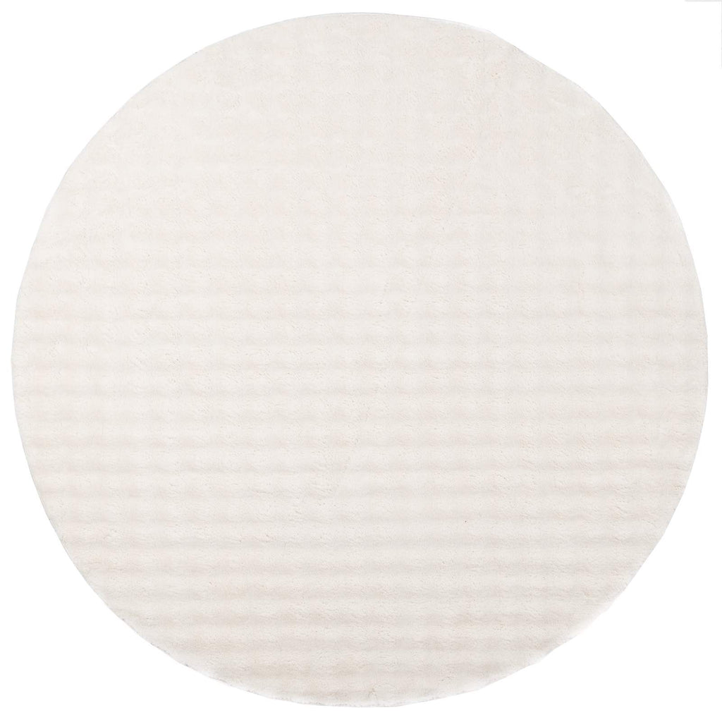 Tappeti per area Rotondo SIROLO Crema Ø 200 CM Poliestere