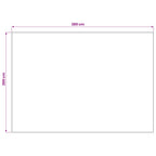Tappeti per area SIROLO Beige 280 x 200 cm Poliestere