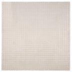 Tappeti per area Quadrato SIROLO Beige 120 x 120 cm Poliestere