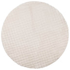 Tappeti per area Rotondo SIROLO Beige Ø 120 CM Poliestere