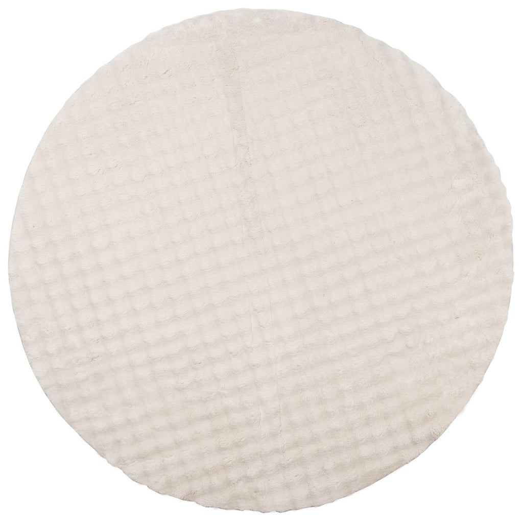 Tappeti per area Rotondo SIROLO Beige Ø 160 CM Poliestere