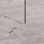 Tappeti per area Quadrato SIROLO Sabbia 120 x 120 cm Poliestere