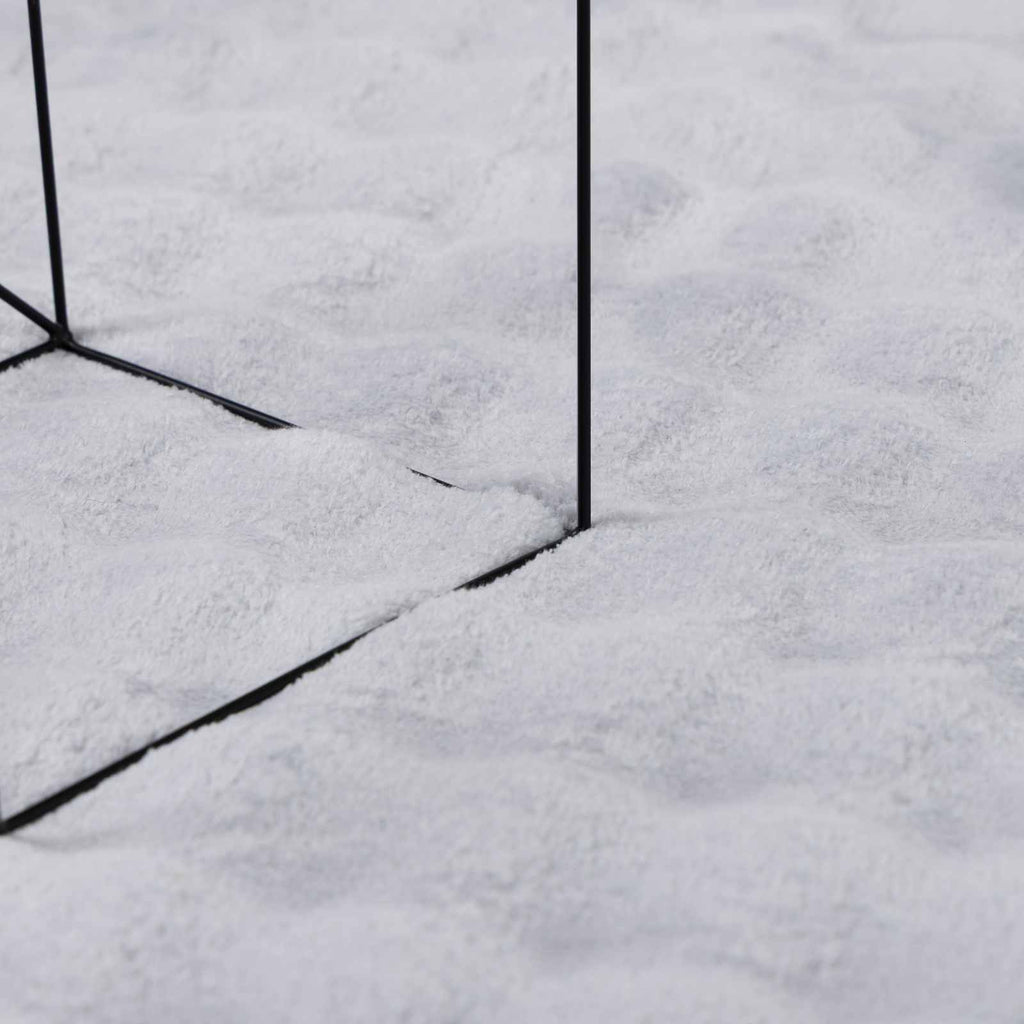Tappeti per area Quadrato SIROLO Grigio 120 x 120 cm Poliestere