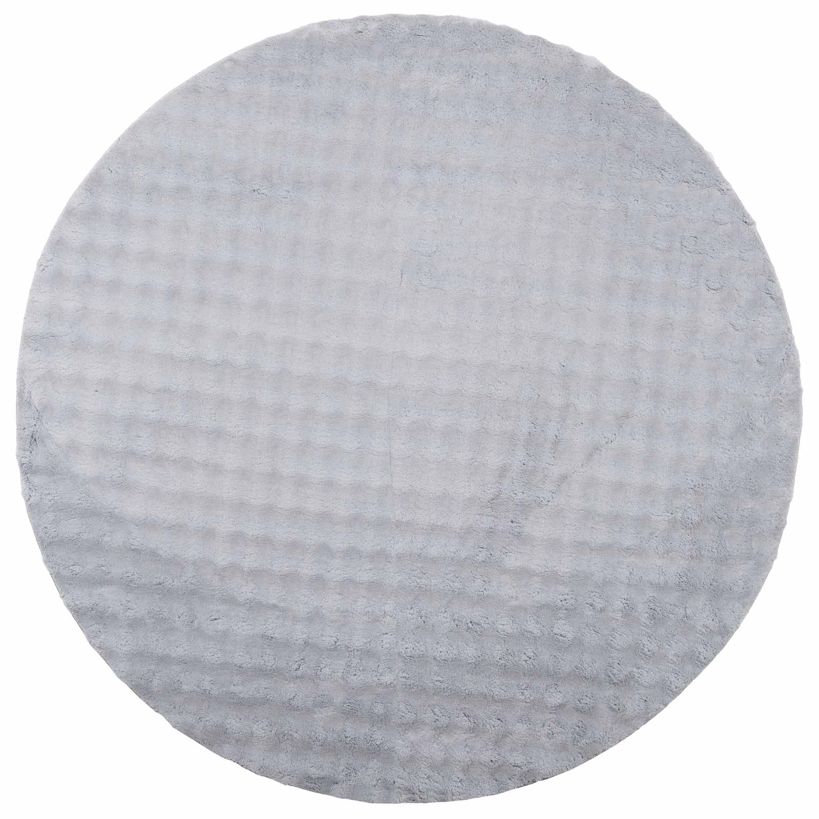 Tappeti per area Rotondo SIROLO Grigio Ø 160 CM Poliestere