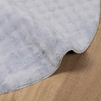 Tappeti per area Rotondo SIROLO Grigio Ø 200 CM Poliestere