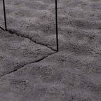 Tappeti per area SIROLO Antracite 200 x 80 cm Poliestere