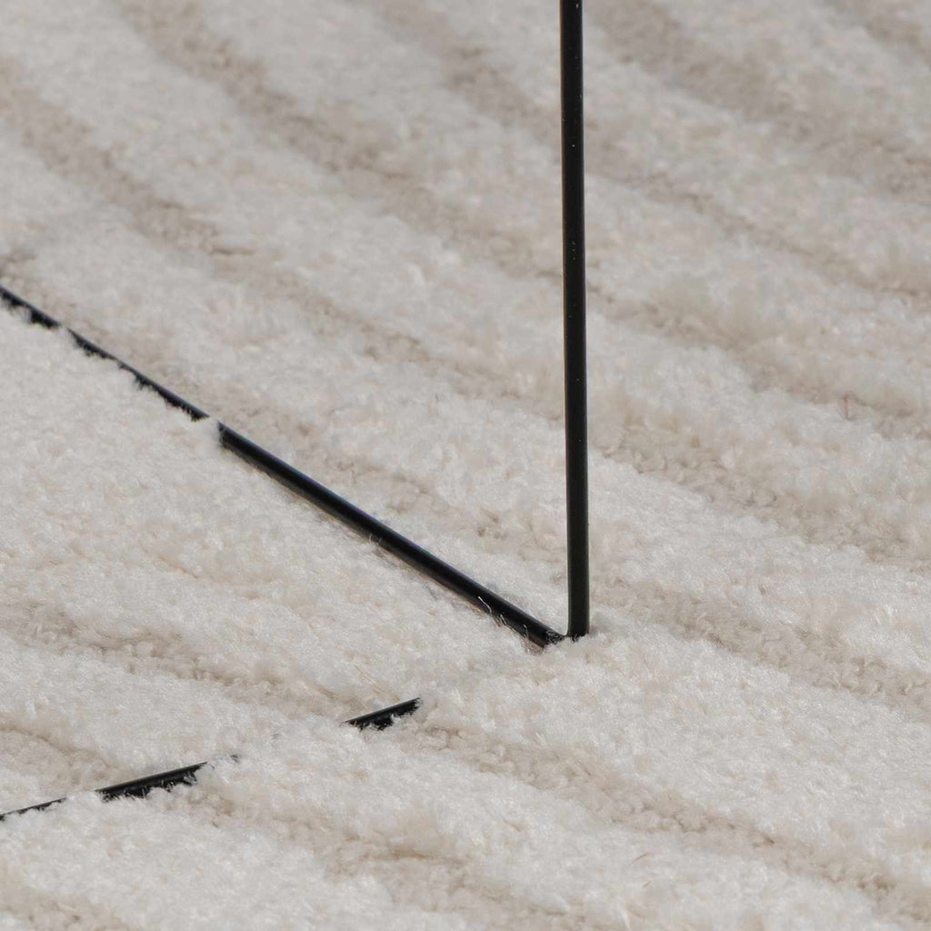 Tappeti per area GALATI Crema 170 x 120 cm Poliestere