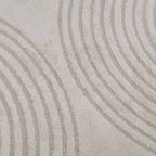 Tappeti per area GALATI Crema 200 x 140 cm Poliestere