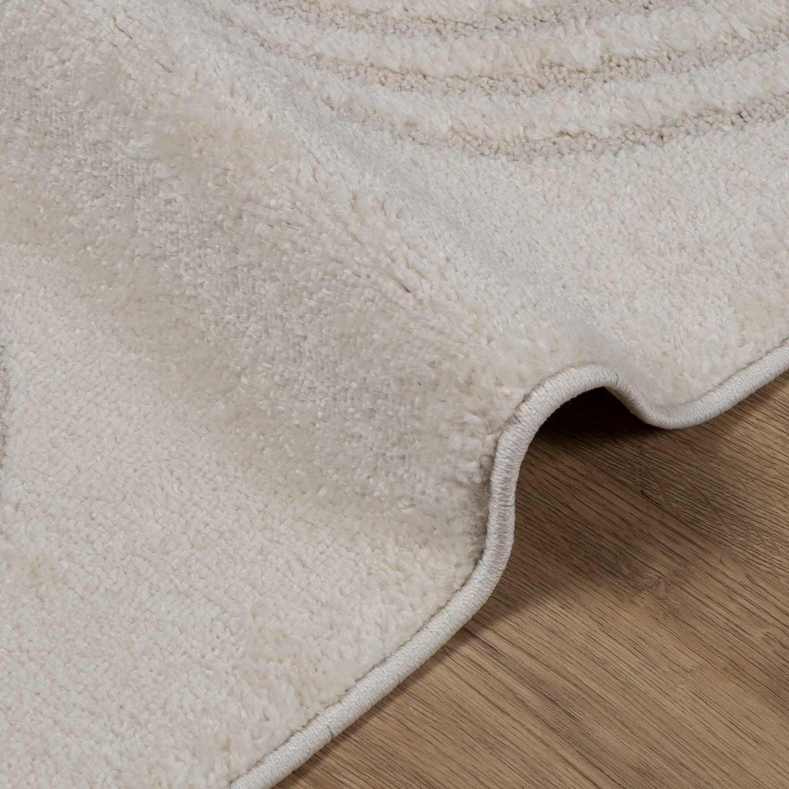 Tappeti per area GALATI Crema 230 x 160 cm Poliestere