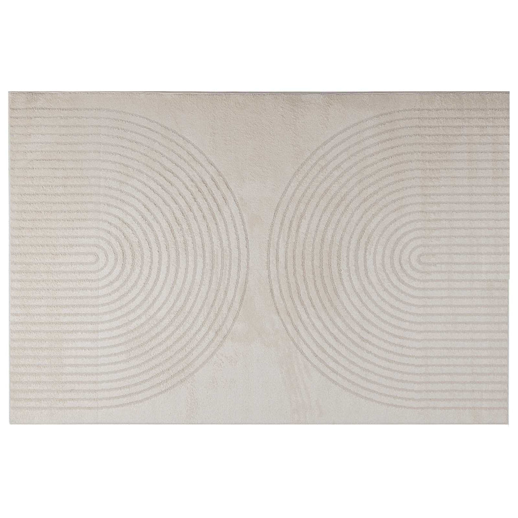Tappeti per area GALATI Crema 230 x 160 cm Poliestere