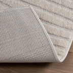 Tappeti per area GALATI Crema 340 x 240 cm Poliestere