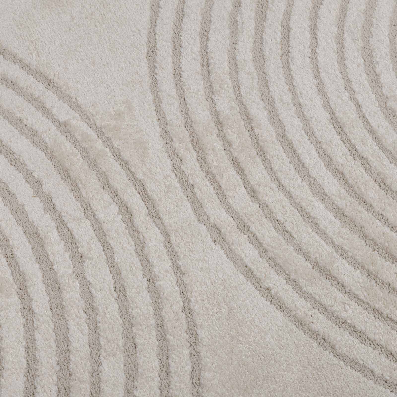 Tappeti per area GALATI Crema 340 x 240 cm Poliestere
