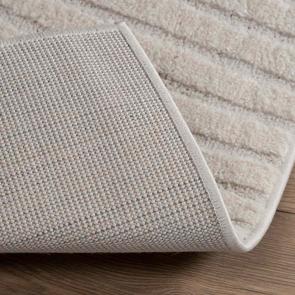 Tappeti per area Quadrato GALATI Crema 240 x 240 cm Poliestere
