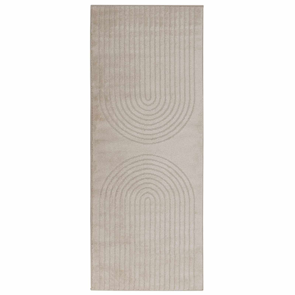 Tappeti per area GALATI Beige 200 x 80 cm Poliestere