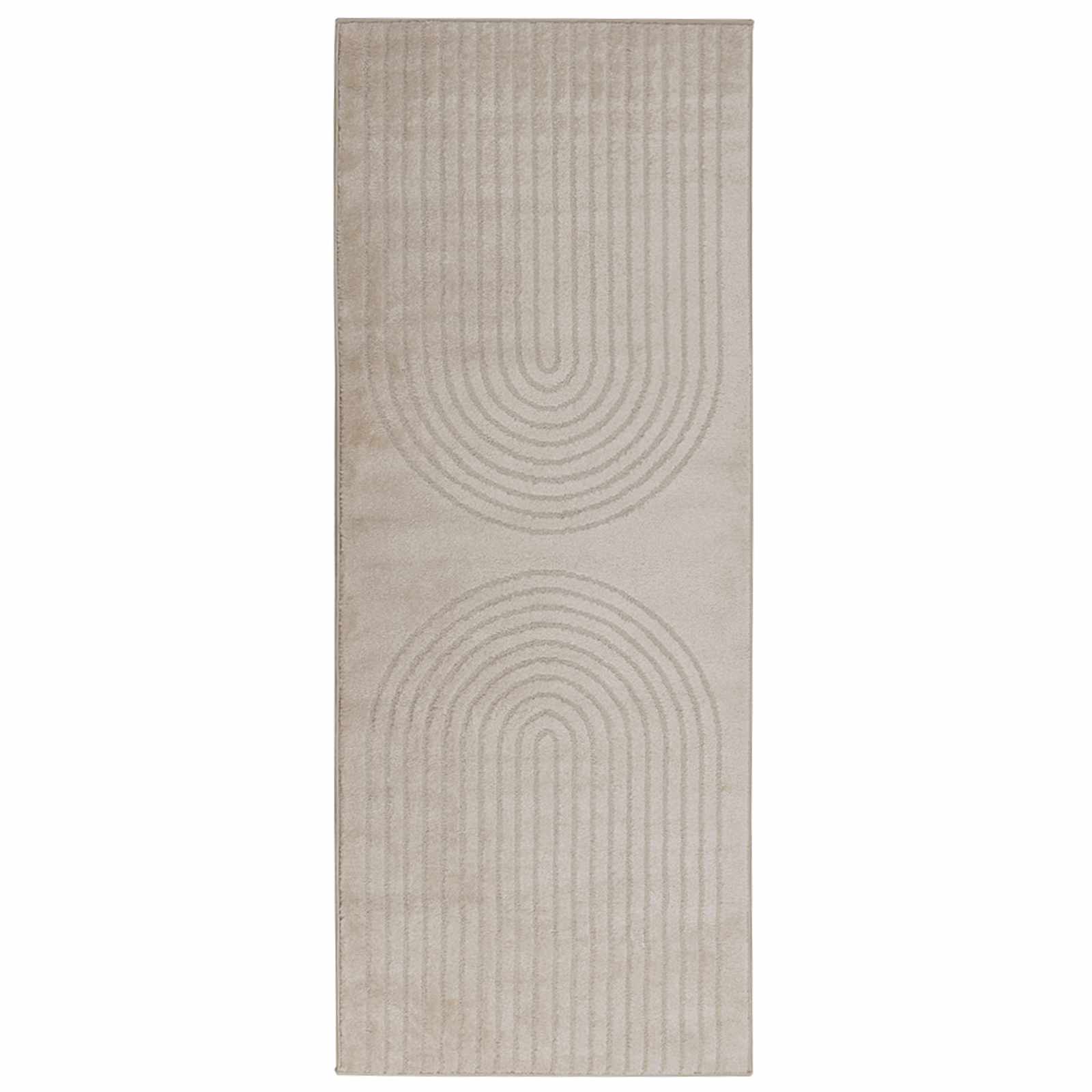 Tappeti per area GALATI Beige 200 x 80 cm Poliestere