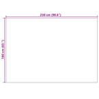 Tappeti per area GALATI Beige 230 x 160 cm Poliestere
