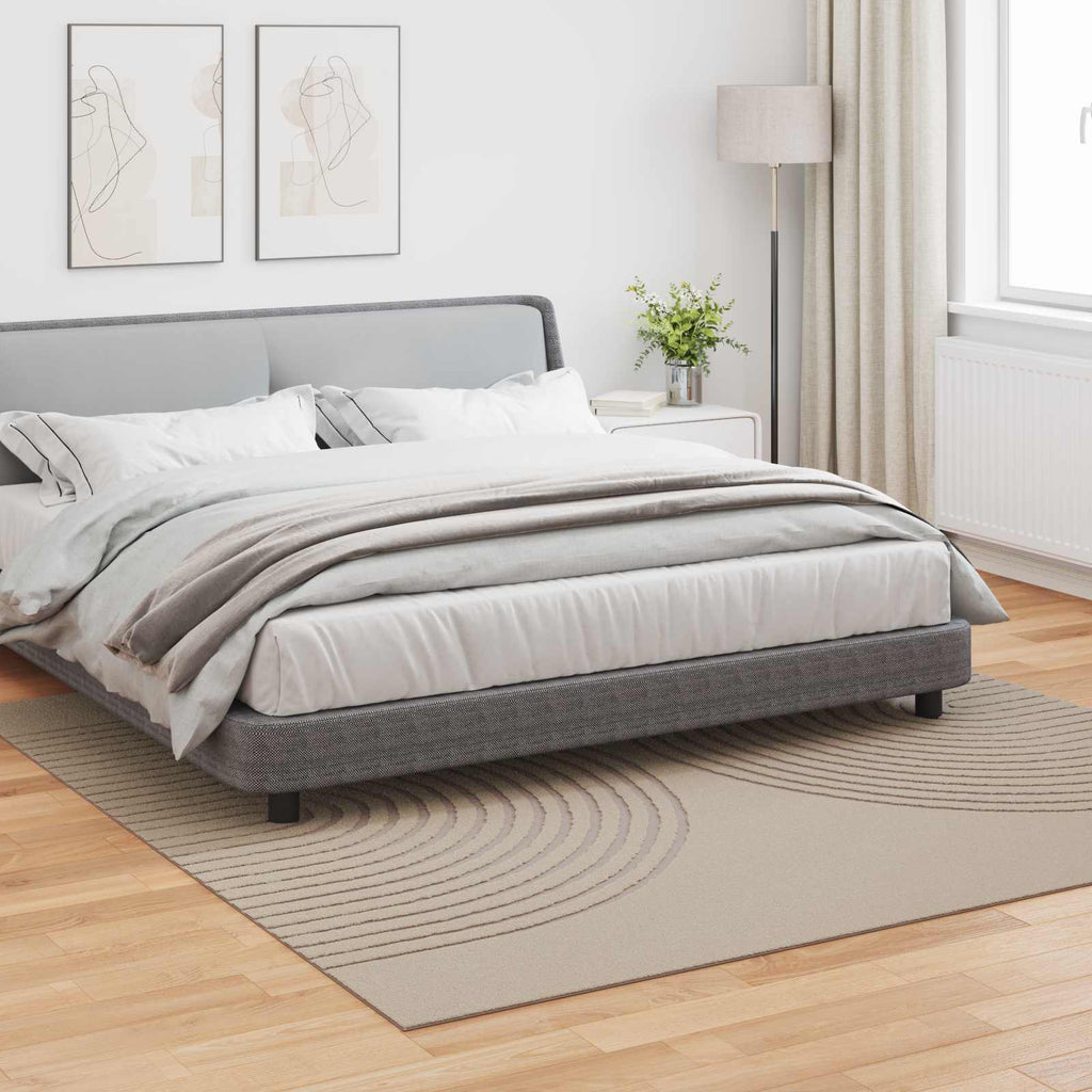 Tappeti per area Quadrato GALATI Beige 240 x 240 cm Poliestere