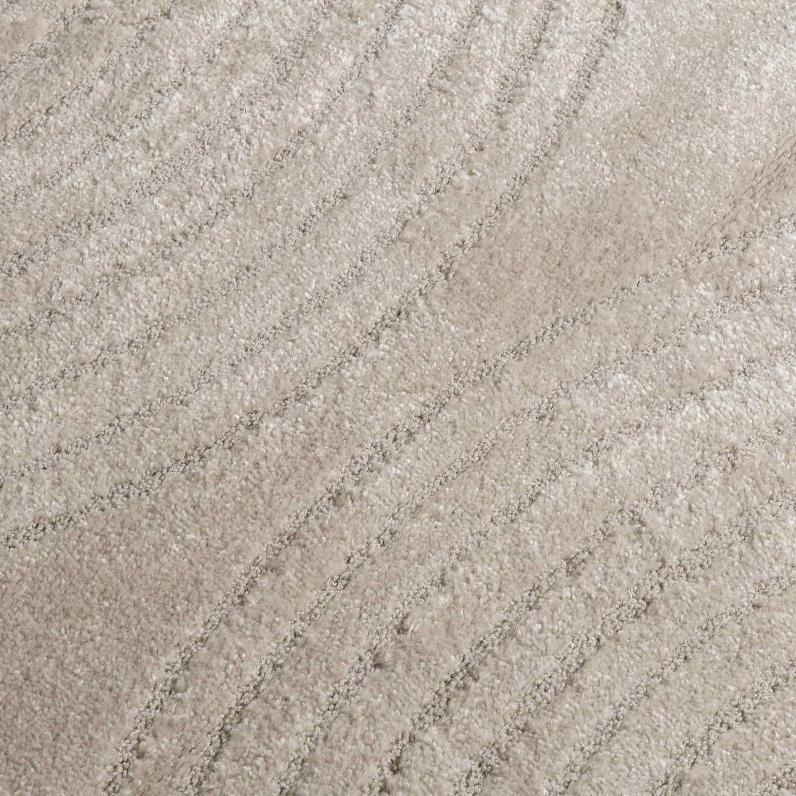 Tappeti per area Rotondo GALATI Beige Ø 120 CM Poliestere