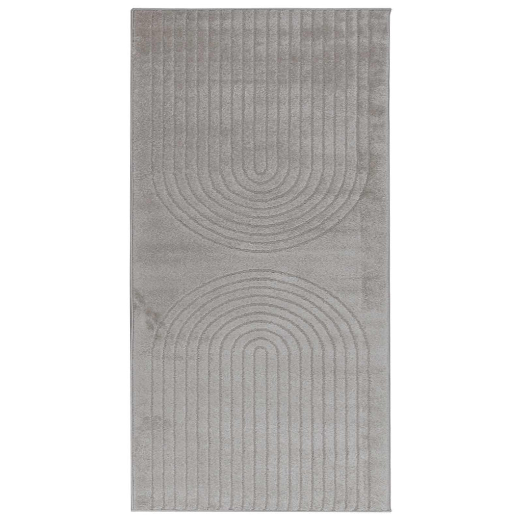 Tappeti per area GALATI Grigio 150 x 80 cm Poliestere