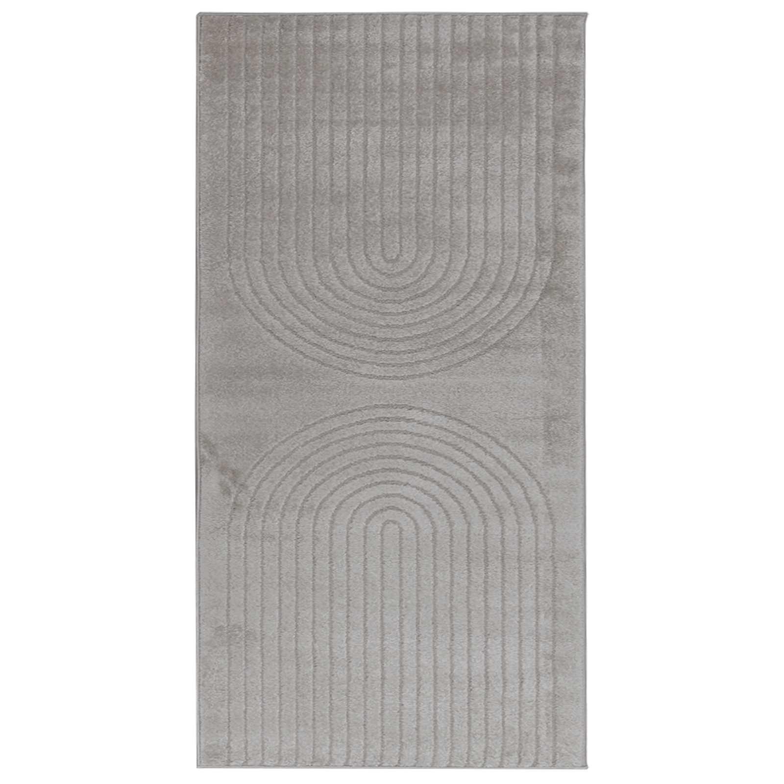 Tappeti per area GALATI Grigio 150 x 80 cm Poliestere
