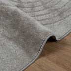Tappeti per area Quadrato GALATI Grigio 240 x 240 cm Poliestere