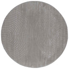 Tappeti per area Rotondo GALATI Grigio Ø 120 CM Poliestere