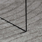 Tappeti per area Rotondo GALATI Grigio Ø 160 CM Poliestere