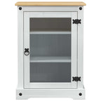 Mobile HiFi Bianco 60 x 50 x 82 cm Pino massello