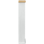 Mobile per CD Bianco 52 x 17.5 x 103 cm Pino massello