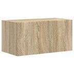 Set di Mobiletto da TV a Parete 4 pcs Rovere Sonoma