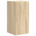 Set di Mobiletto da TV a Parete 4 pcs Rovere Sonoma