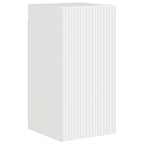 Set di Mobiletto da TV a Parete 4 pcs Bianco Lucido