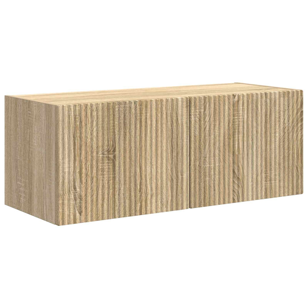 Set mobile TV 2 pcs Rovere Sonoma Legno multistrato