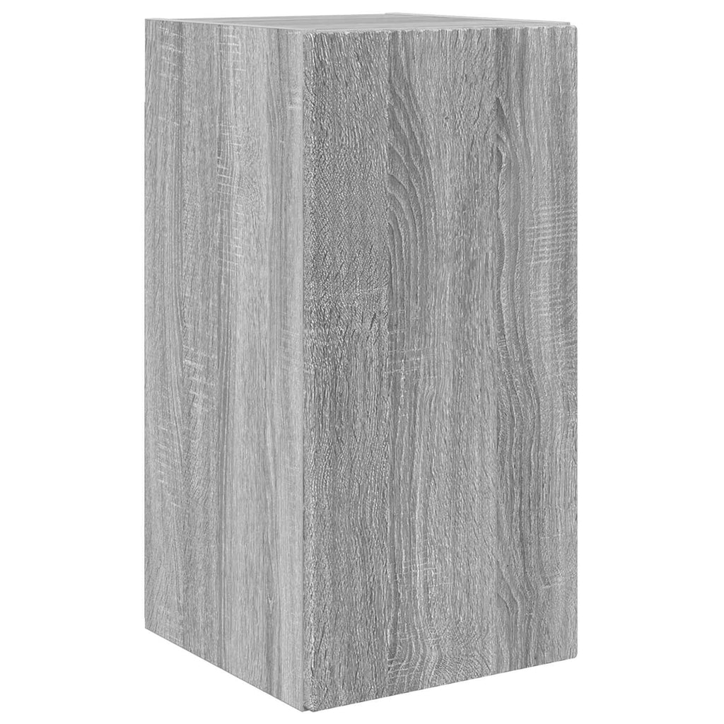 Set mobile TV 2 pcs Grigio Sonoma Legno multistrato