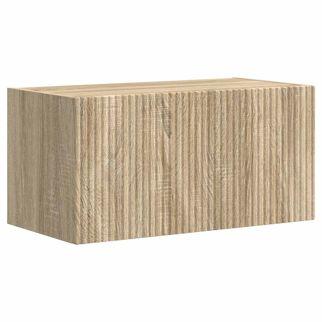 Set mobile TV 2 pcs Rovere Sonoma Legno multistrato