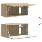 Set mobile TV 2 pcs Rovere Sonoma Legno multistrato