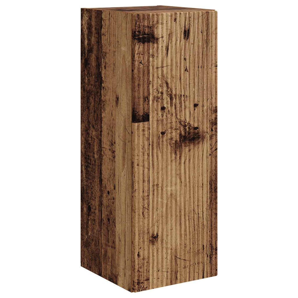 Set mobile TV 2 pcs Legno vecchio Legno multistrato