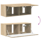 Set mobile TV 3 pcs Rovere Sonoma Legno multistrato